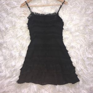 molina mini dress white